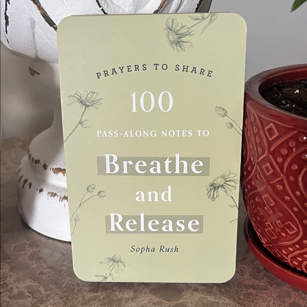 Breathe and Release Pass-Along Notes, NEW, Giftable
